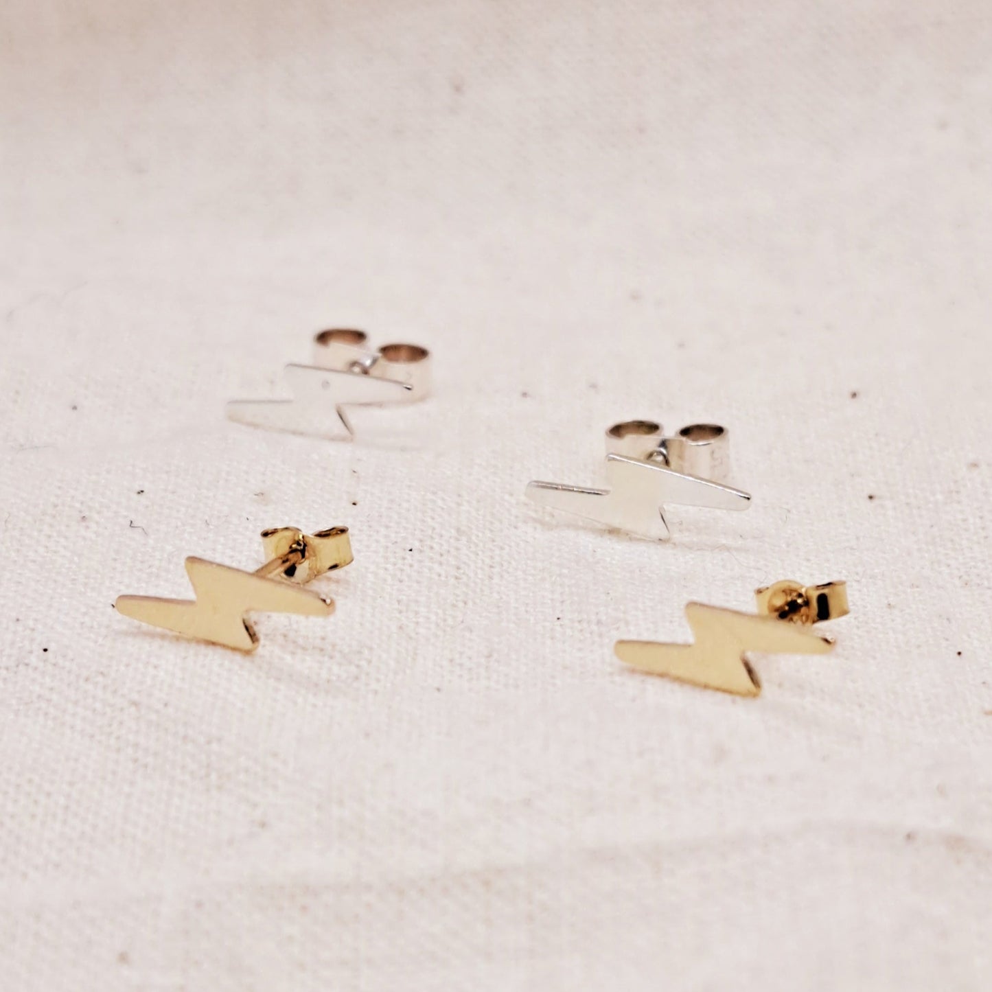 Lightning Bolt Studs