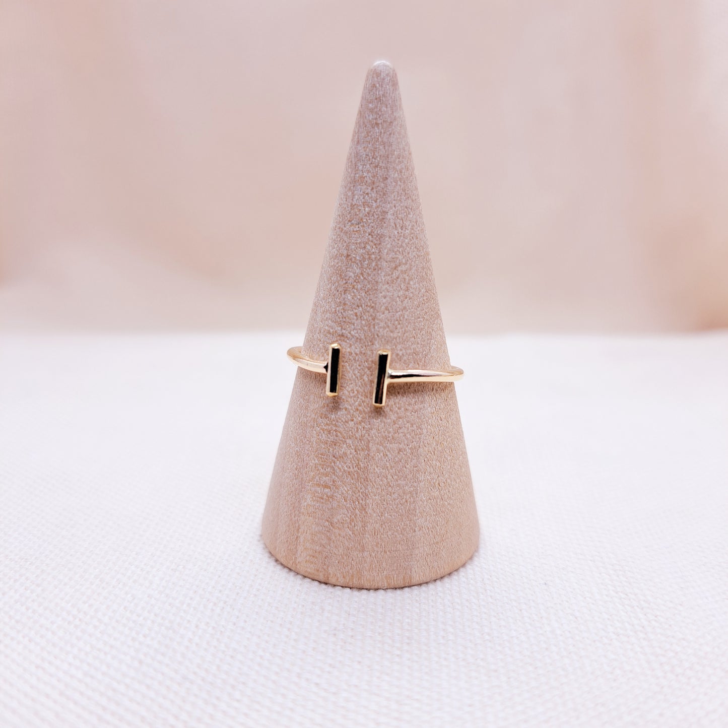 Double Bar Adjustable Ring