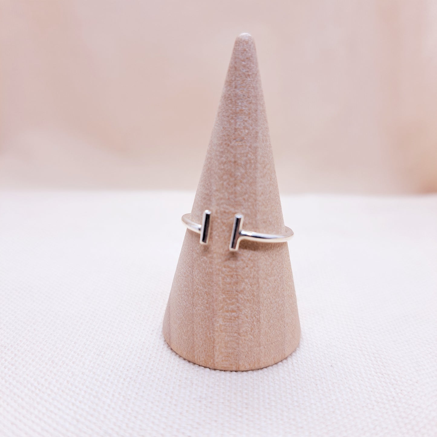 Double Bar Adjustable Ring