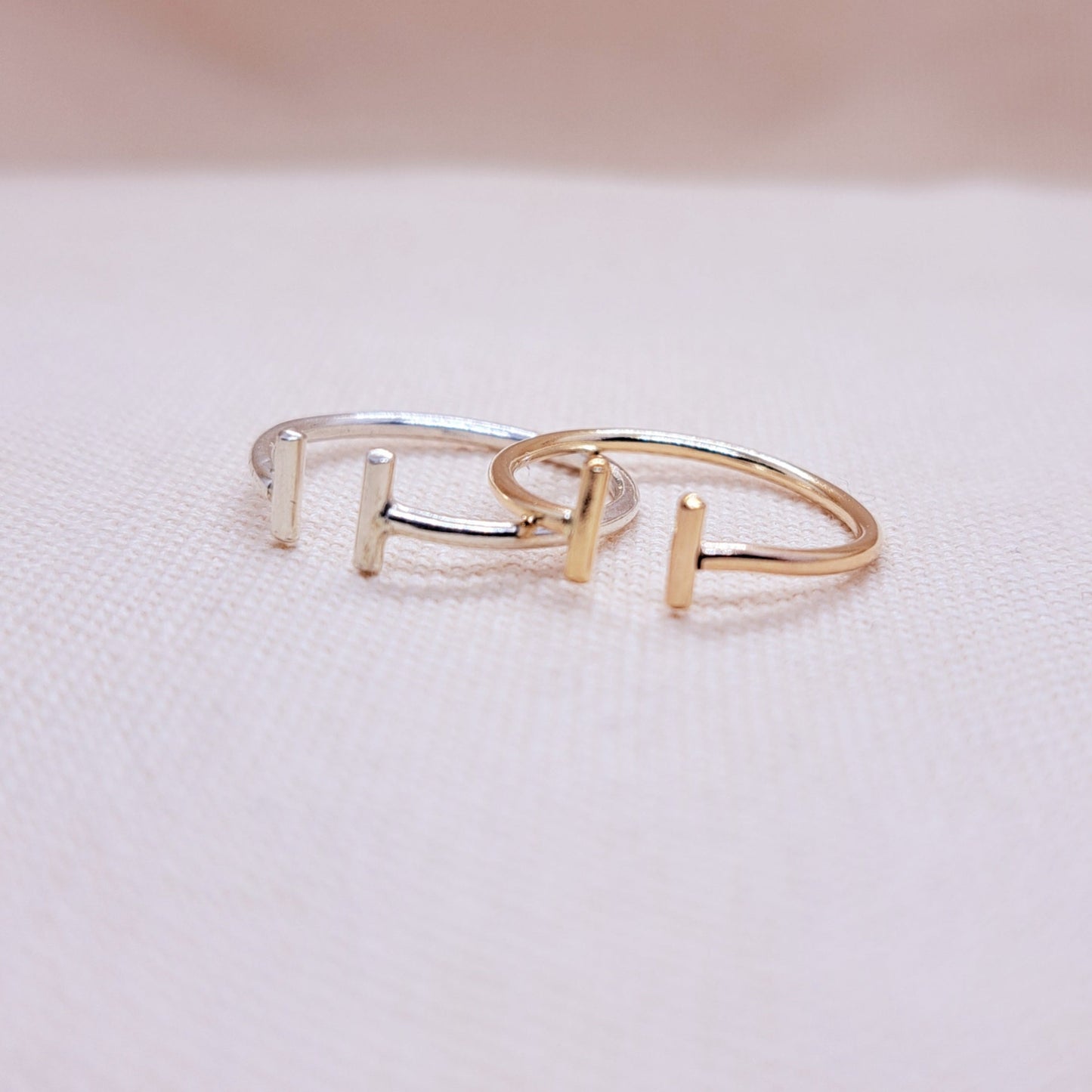 Double Bar Adjustable Ring