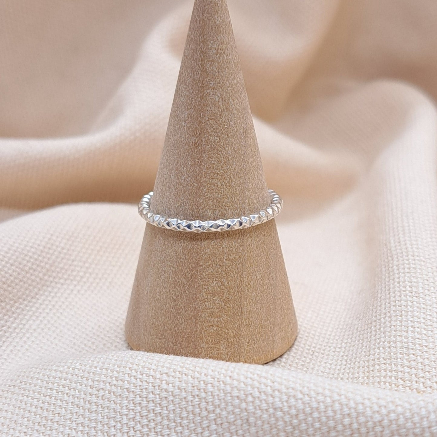 Nori - Sparkly Stacker Ring