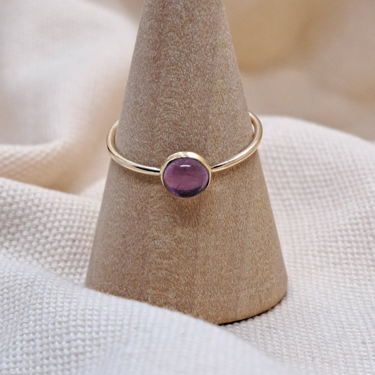 Ren - Amethyst Stacker Ring