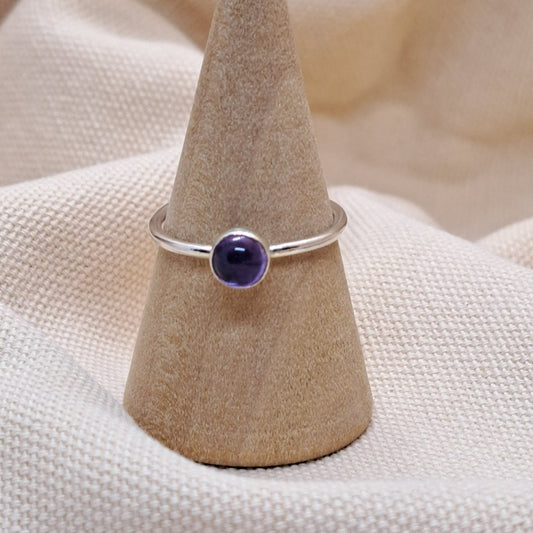 Ren - Amethyst Stacker Ring