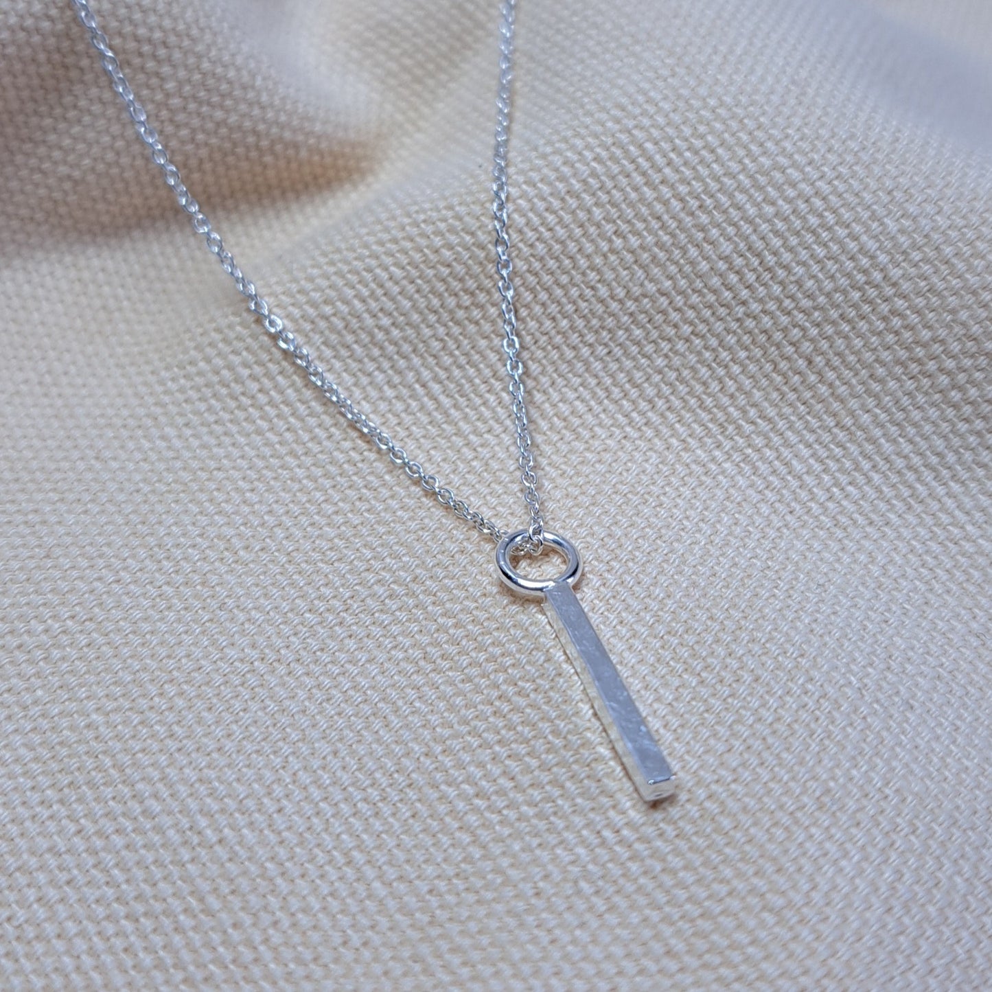 Tiny Bar Necklace