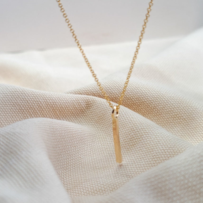 Tiny Bar Necklace